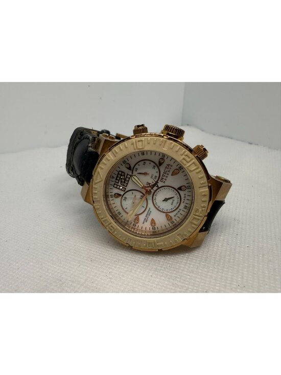 Invicta Reserve Ocean Reef 10732 Women\'s Rose Gold MOP Diamond Chrono Watch main image 6